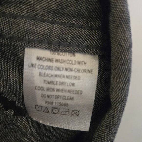 Men's Batman S/S button-down shirt gray/black Size XXL - Picture 3 of 5